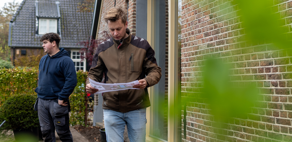 Stap1 tuinontwerp beers hoveniers