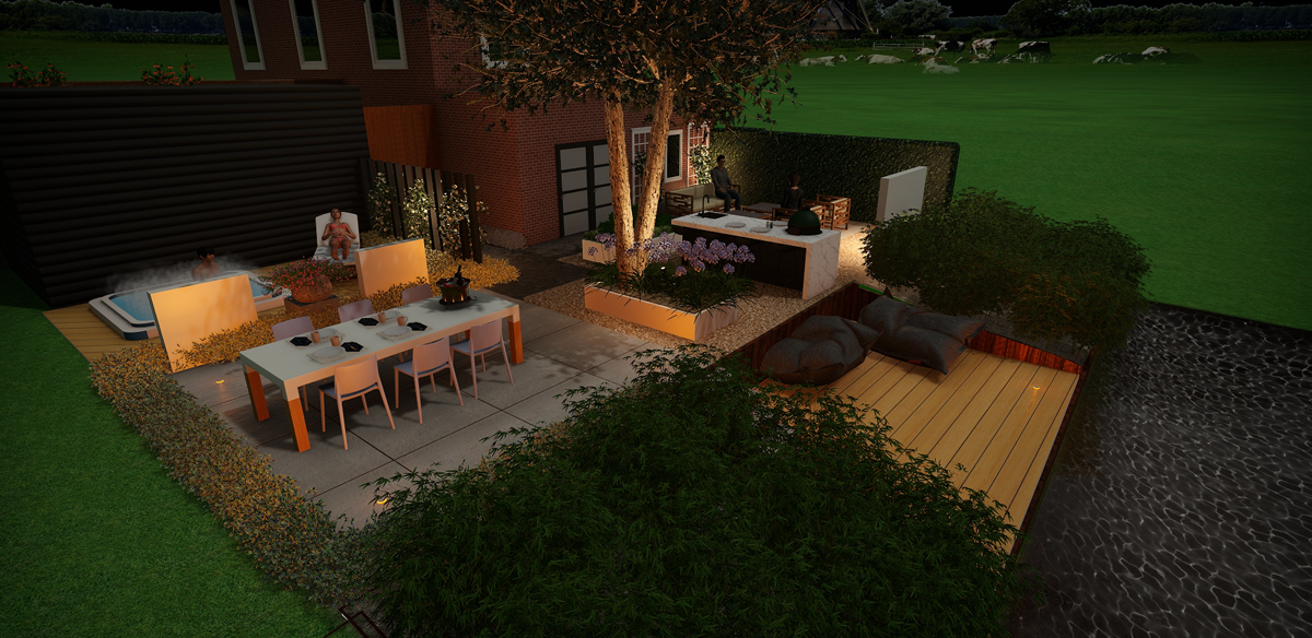 Stap4 tuinontwerp beers hoveniers